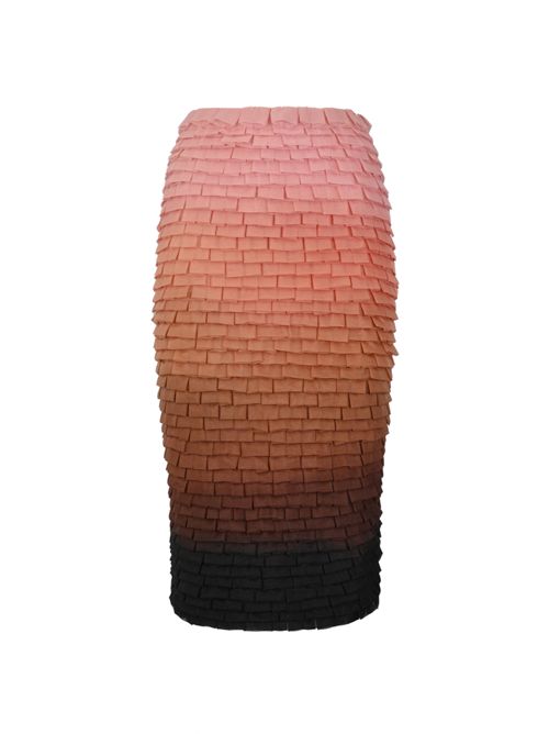 Gonna in tulle dégradé Elisabetta Franchi | GO14662E2FA6